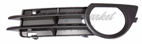 GRILLE LOWER LH W/FOG LAMP HOLE MATTE-BLACK W/O SPORT
