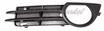 GRILLE LOWER LH W/FOG LAMP HOLE MATTE-BLACK W/O SPORT — photo 1