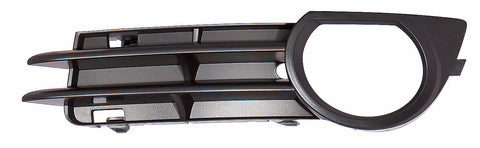 GRILLE LOWER LH W/FOG LAMP HOLE MATTE-BLACK W/O SPORT