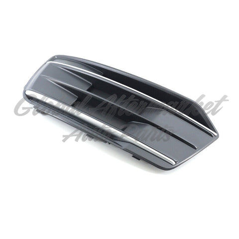 GRILLE LOWER FR LH TEXTURED/MATTE BLACK W/CHROME TRIM W/O ADAPTIVE CRUISE