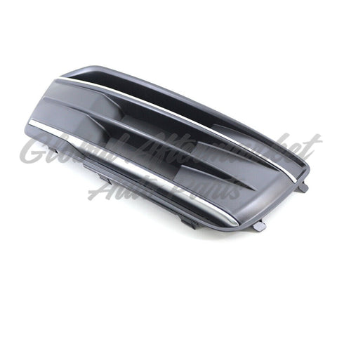 GRILLE LOWER FR RH TEXTURED/MATTE BLACK W/CHROME TRIM W/O ADAPTIVE CRUISE