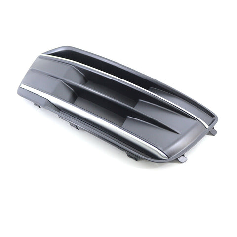 GRILLE LOWER FR RH TEXTURED/MATTE BLACK W/CHROME TRIM W/O ADAPTIVE CRUISE