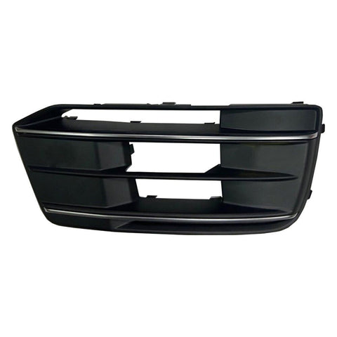 GRILLE LOWER FR RH TEXTURED MATTE BLACK W/CHROME TRIM W/O ADAPTIVE CRUISE