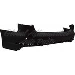 BUMPER RR PRIMED W/O PARALLEL PARK W/4 PARK ASSIST SENSOR/S-LINE — photo 4