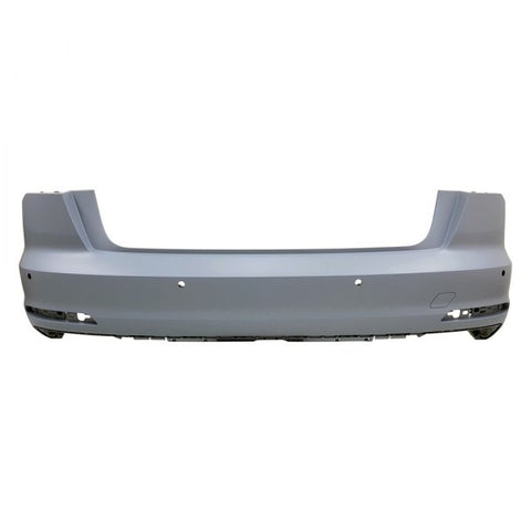 BUMPER RR PRIMED W/PARK ASSIST W/O PARALLEL PARK ASSIST / FOR S-LINE