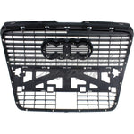 GRILLE SLV-BLACK W/CHROME FRAME W/HOLE — photo 4