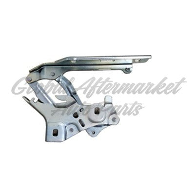 HOOD HINGE LH STEEL CHROME