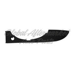 FOG LAMP LOWER TRIM FR RH W/O SPRT PKG MATTE-BLACK — photo 1