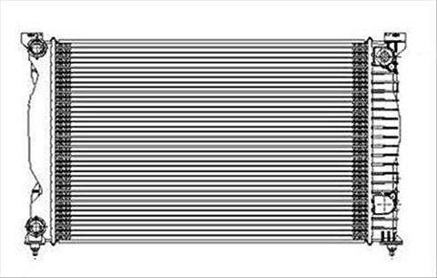 RADIATOR (2823) 4CYL 2.0L