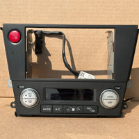 JDM Subaru Legacy 2005-2009 Outback Climate Control Din Dual Double Bezel Hazard