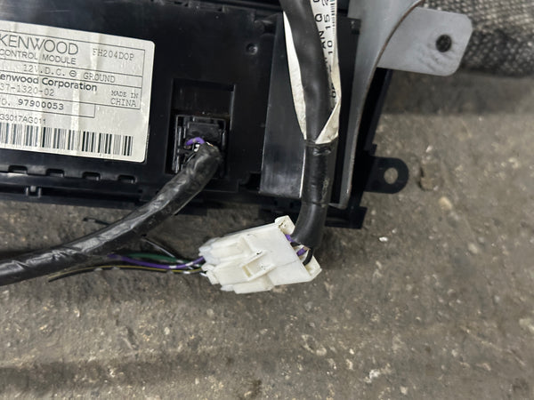 JDM Subaru Legacy 2005-2009 Outback Climate Control Din Dual Double Bezel Hazard