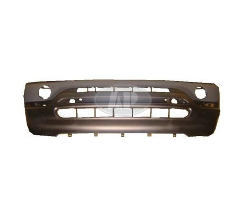 BUMPER FR PRIMED W/O SENSOR/HEAD LAMP WASHER HOLE