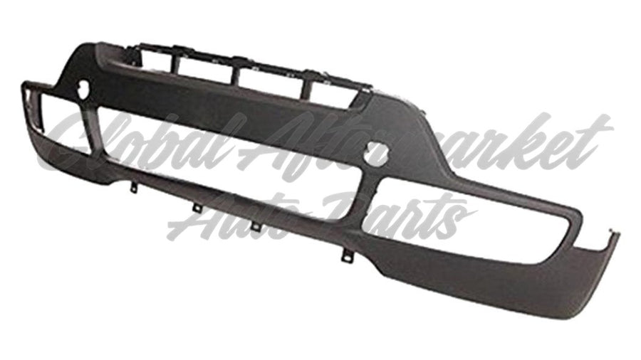 BUMPER FR W/O SENSOR HOLE W/O M PKG TEXTURED BLACK