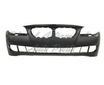 -) 2011 BUMPER FR W/O SENSOR/SIDE CAM HOLE PRIMED SDN W/O M PKG FITS 2011 MODEL MADE BEFORE MAY 2010 CAPA — photo 1