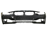BUMPER FR PRIMED W/SENSOR/WASH/CAM/PARK DISTANCE CONTROL Holes W/O MOULDING HOLE — photo 1