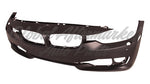 BUMPER FR W/SENSOR/WASH W/O CAM/PARK DISTANCE CONTROL W/O MOULDING HOLE PRIMED — photo 1