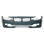 BUMPER FR W/SENSOR/WASH/AID W/O CAM HOLE W/MOULDING HOLE PRIMED — photo 2