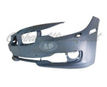 BUMPER FR W/SENSOR/WASH W/O CAM/PARK DISTANCE CONTROL W/MOULDING HOLE PRIMED — photo 1