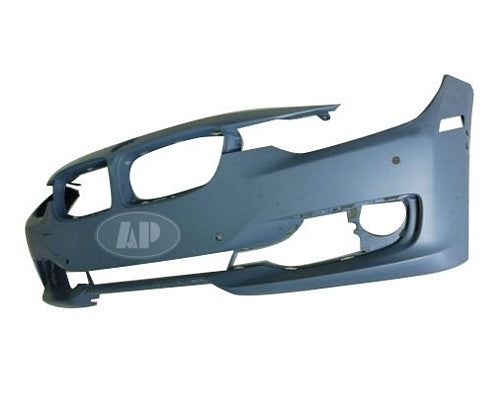 BUMPER FR W/SENSOR/CAM/PARK DISTANCE CONTROL W/O WASH HOLE W/MOULDING HOLE PRIMED CAPA