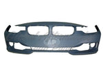 BUMPER FR W/O SENSOR/WASH/CAM/PARK DISTANCE CONTROL W/MOULDING HOLE PRIMED — photo 1