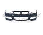 BUMPER FR PRIMED W/M-PKG W/O WASHER HOLES/PARK DISTANCE CONTROL CAPA — photo 1