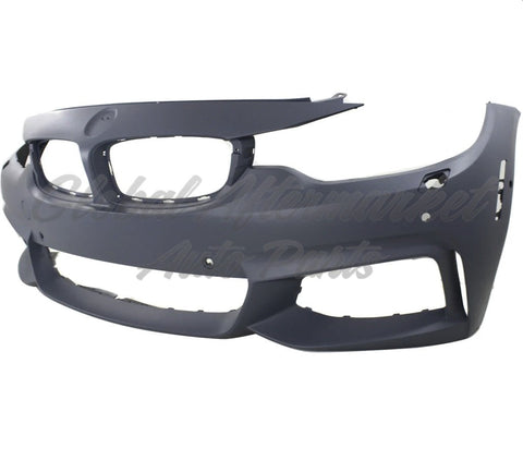 BUMPER FR PRIMED W/WASHER/PAK AID/PARK ASSIST/M-PKG W/O CAMERA