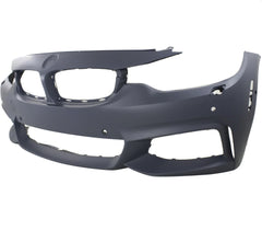 BUMPER FR PRIMED W/WASHER/PAK AID/PARK ASSIST/M-PKG W/O CAMERA CAPA