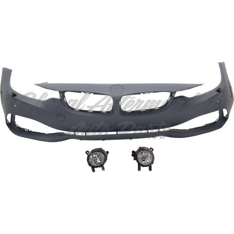 BUMPER FR PRIMED W/O CAMERA/M-PKG W/PARK ASSIST/WASHER/PARK DISTANCE