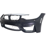 BUMPER FR PRIMED PTM W/ HEAD LAMP WASHER — photo 3