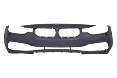 BUMPER FR W/O PARK DISTANCE/PARK ASSIST W/WASHER BASE MODEL W/O LOWER CENTER MOULDING SLOT