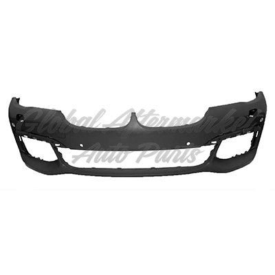 BUMPER FR PRIMED W/PARK ASSIST/PARK DISTANCE/WASHER/M-PKG