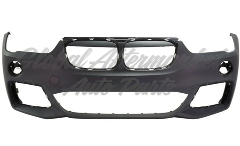 BUMPER FR PRIMED W/PARK ASSIST/PARK DISTANCE/M-PKG WITHOUT WASHER HOLE