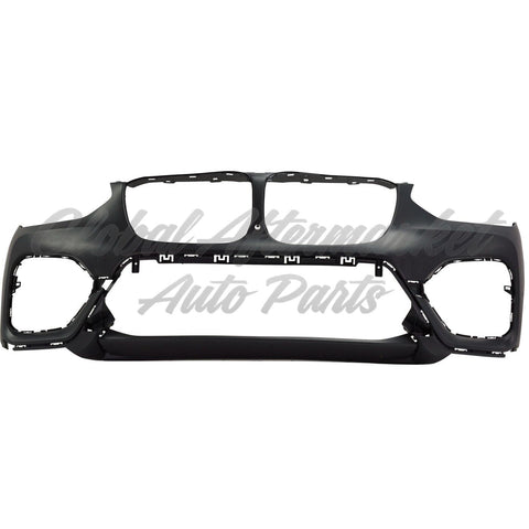 BUMPER FR PRIMED W/ PARK ASSIST/PARK DISTANCE SENSOR W/O M PKG FOR 301 X-LINE CAPA