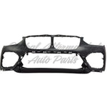 BUMPER FR PRIMED W/ PARK ASSIST/PARK DISTANCE SENSOR W/O M PKG FOR 301 X-LINE CAPA — photo 1