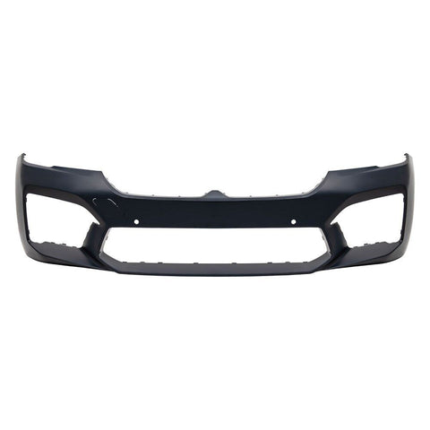 BUMPER FR PRIMED PTM W/TOW HOOK/4 PARK SENSOR W/O HEAD LAMP WASHER