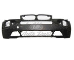 BUMPER FR W/SENSOR HOLE PRIMED CAPA — photo 1