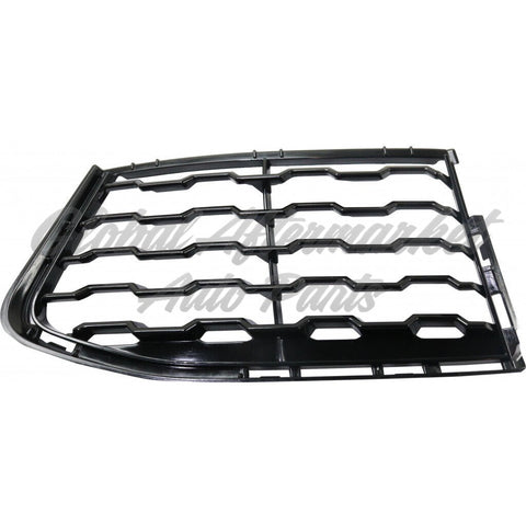 GRILLE LOWER FR LH PTD BLACK