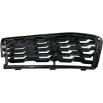 GRILLE LOWER FR LH PTD BLACK — photo 5