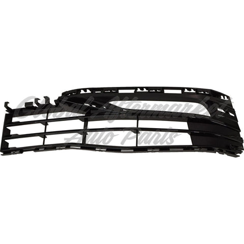 GRILLE LOWER LH PTD BLACK W/O M-PKG