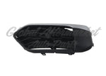 GRILLE LOWER LH PTD BLACK W/SILVER MOULDING W/O SENSOR X-LINE MODEL — photo 4