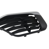 GRILLE LOWER LH PTD BLACK W/SILVER MOULDING W/O SENSOR X-LINE MODEL