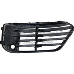 GRILLE LOWER LH PTD BLACK W/SILVER MOULDING W/SENSOR X-LINE MODEL — photo 1