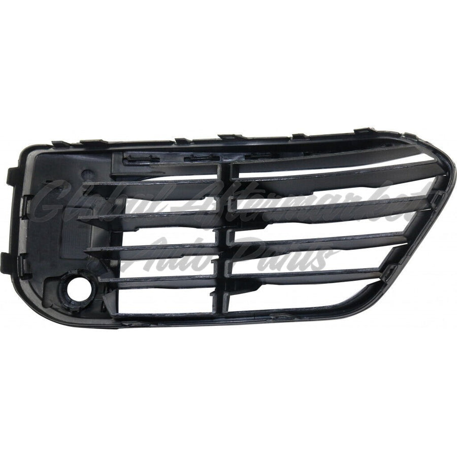 GRILLE LOWER LH PTD BLACK W/SILVER MOULDING W/SENSOR X-LINE MODEL