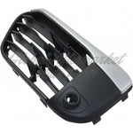 GRILLE LOWER LH PTD BLACK W/SILVER MOULDING W/SENSOR X-LINE MODEL — photo 3