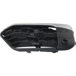 GRILLE LOWER LH PTD BLACK W/SILVER MOULDING W/SENSOR X-LINE MODEL — photo 4