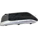 GRILLE LOWER LH PTD BLACK W/SILVER MOULDING W/SENSOR X-LINE MODEL — photo 5