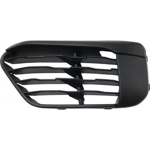 GRILLE LOWER LH MATTE BLACK W/O SENSOR BASE MODEL