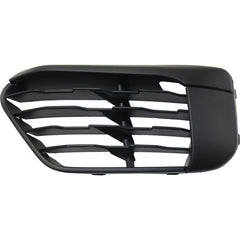 GRILLE LOWER LH MATTE BLACK W/O SENSOR BASE MODEL