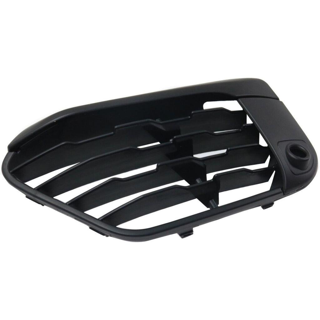 GRILLE LOWER LH MATTE BLACK W/SENSOR BASE MODEL