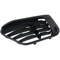 GRILLE LOWER LH MATTE BLACK W/SENSOR BASE MODEL